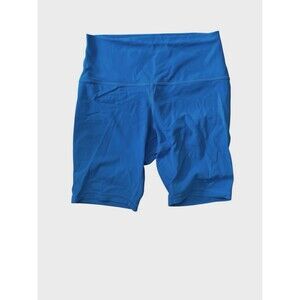 Lululemon Wunder Train HR Short 6" #LW7BTKS in Poolside Blue Size 8